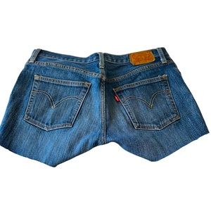 Levi's 501 CT Distressed Denim Shorts